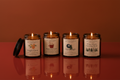 Cozy Season Favorites Beeswax Candle Bundle | 4 Pack