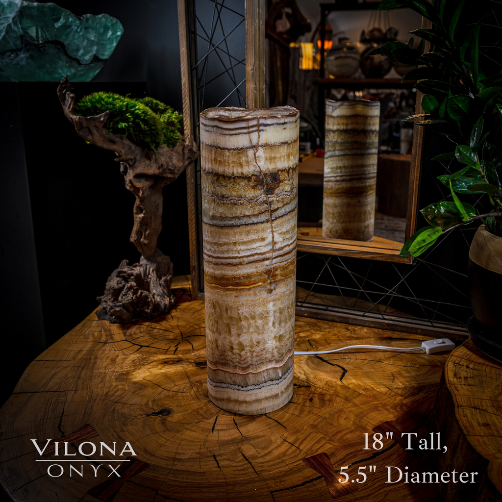 Aqua Onyx Lamp (Table Lamp #19)