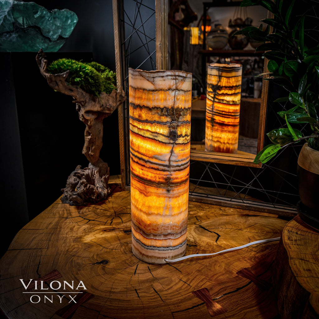 Aqua Onyx Lamp (Table Lamp #19)