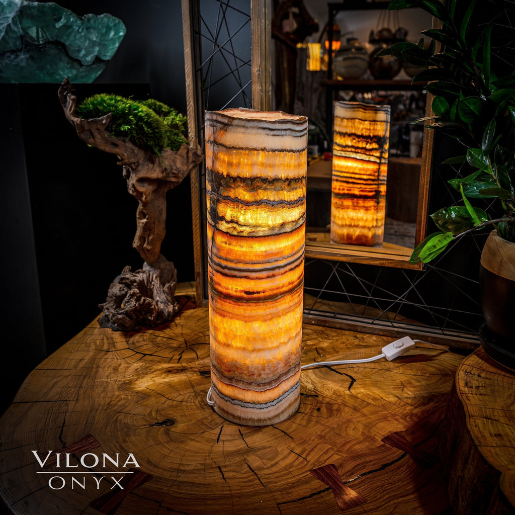 Aqua Onyx Lamp (Table Lamp #19)